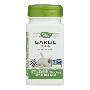 Nature's Way - Garlic Bulb - 100 Capsules