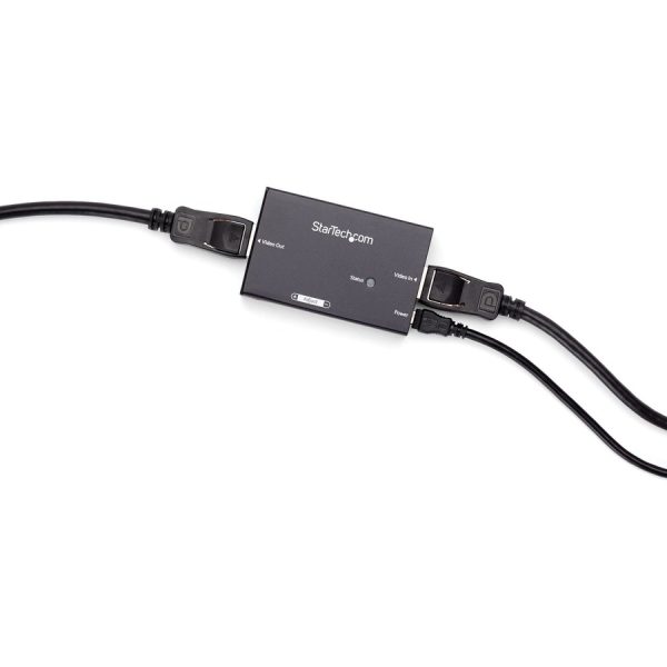 StarTech.com DisplayPort Signal Booster - DisplayPort Extender - DP Video Signal Amplifier - 4K 60Hz - Image 4