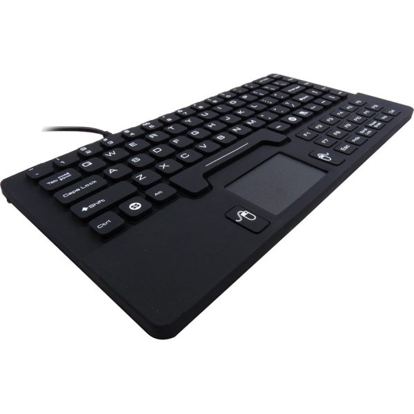 DSI WATERPROOF IP68 SILICONE MINI SIZE WIRED KEYBOARD WITH TOUCHPAD - Image 5