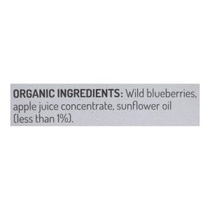 Patience Fruit & Co Organic Dried Wild Blueberries - Case of 8 - 3 OZ