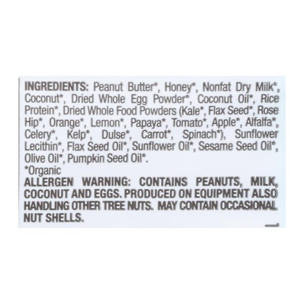 Perfect Bar Coconut Peanut Butter Bar - Case of 8 - 2.5 OZ