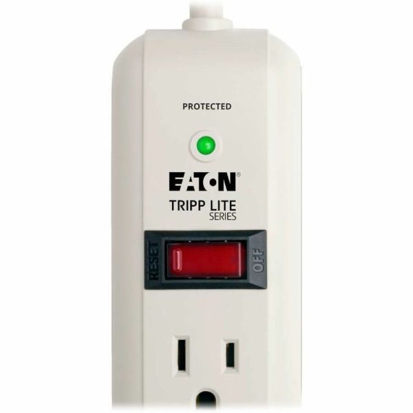 Eaton Tripp Lite Series Protect It! 7-Outlet Surge Protector, 25 ft. Cord, 1080 Joules, Diagnostic LED, Light Gray Housing - Image 5
