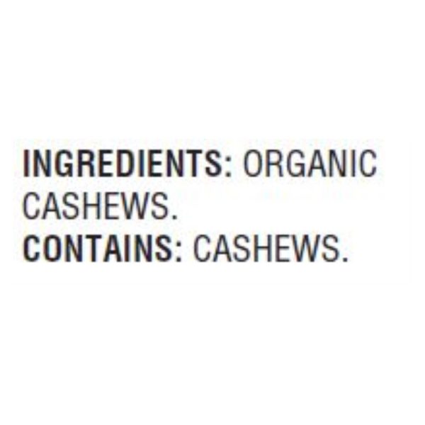 Woodstock Organic Whole Cashews, Unsalted - Case of 8 - 7 OZ - Image 2