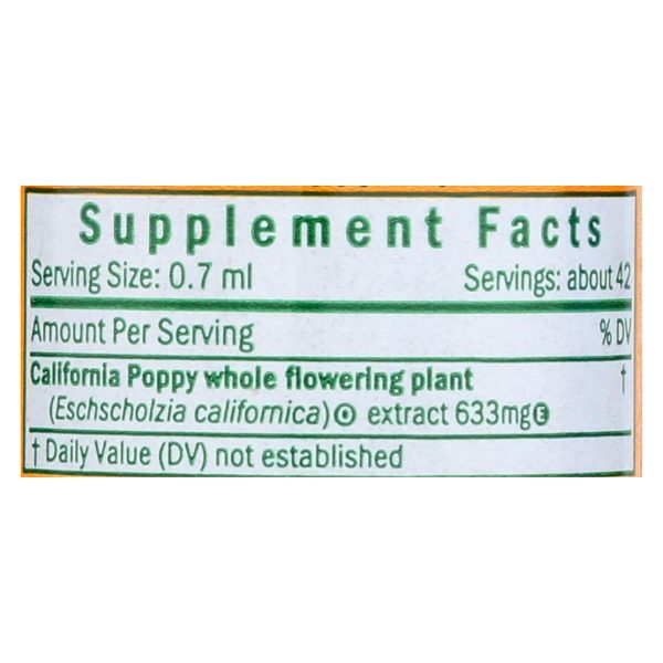 Herb Pharm - California Poppy - 1 Each-1 FZ - Image 2