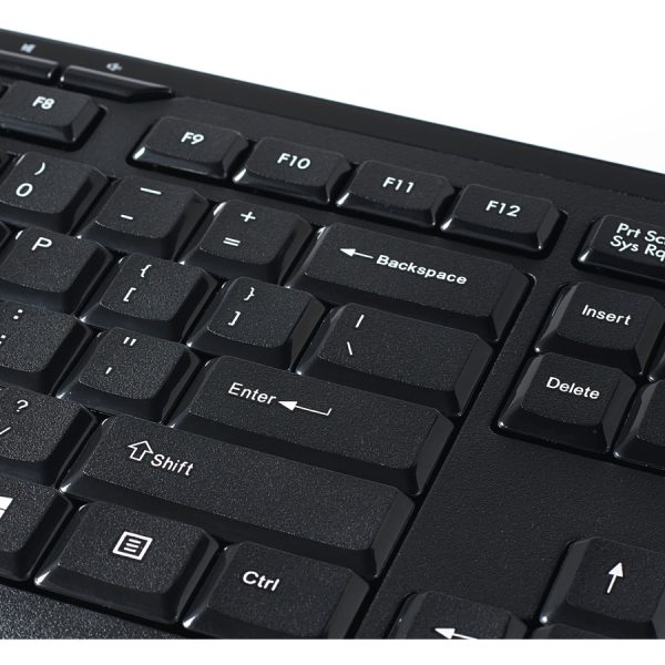 Verbatim Silent Wireless Mouse and Keyboard - Black - Image 2