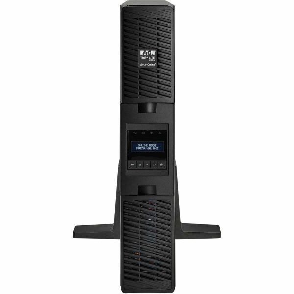 Eaton Tripp Lite Series SmartOnline 2000VA 1800W 120V Double-Conversion UPS - 7 Outlets, Extended Run, Network Card Included, LCD, USB, DB9, 2U Rack/Tower - Image 2