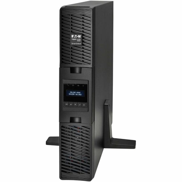 Eaton Tripp Lite Series SmartOnline 2000VA 1800W 120V Double-Conversion UPS - 7 Outlets, Extended Run, Network Card Included, LCD, USB, DB9, 2U Rack/Tower - Image 3
