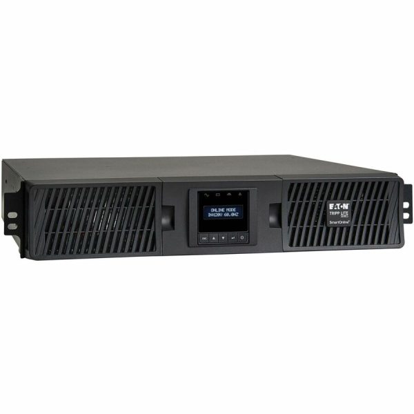 Eaton Tripp Lite Series SmartOnline 2000VA 1800W 120V Double-Conversion UPS - 7 Outlets, Extended Run, Network Card Included, LCD, USB, DB9, 2U Rack/Tower - Image 10