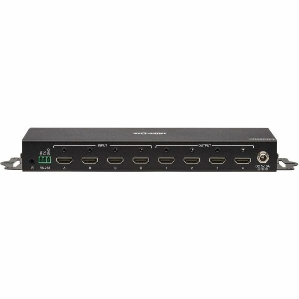 Eaton Tripp Lite Series 4x4 HDMI Matrix Switch/Splitter with Remote Control and Multi-Resolution Support, 4K 60 Hz, HDR, 4:4:4, TAA - Image 10