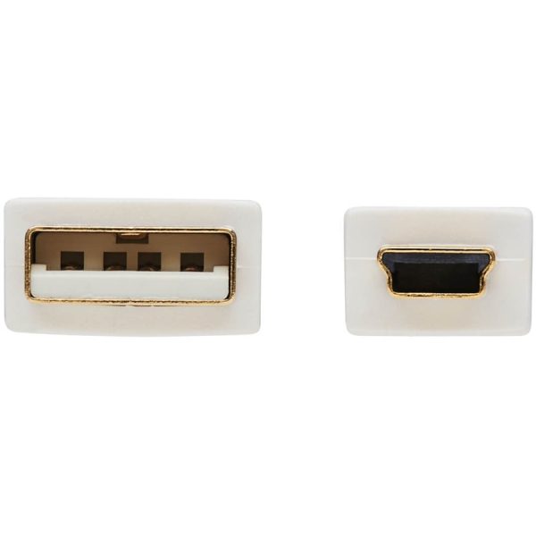 Eaton Tripp Lite Series Safe-IT USB 2.0 A to USB Mini-B Antibacterial Cable (M/M), White, 6 ft. (1.83 m) - Image 5