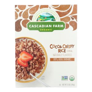 Cascadian Farm - Creal Cocoa Crispy Rice - Case of 10-12 OZ