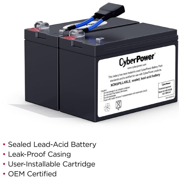 CyberPower RB1270X2E Replacement Battery Cartridge - Image 3
