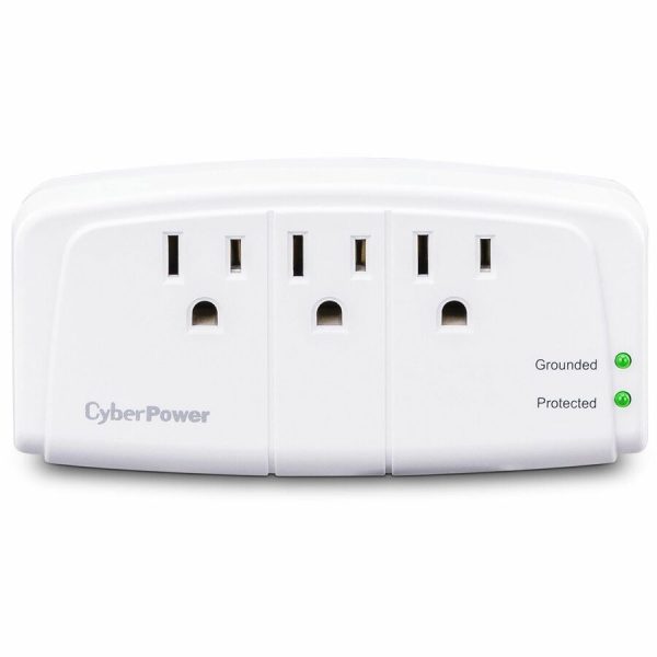 CyberPower CSB300W Essential 3 - Outlet Surge with 900 J