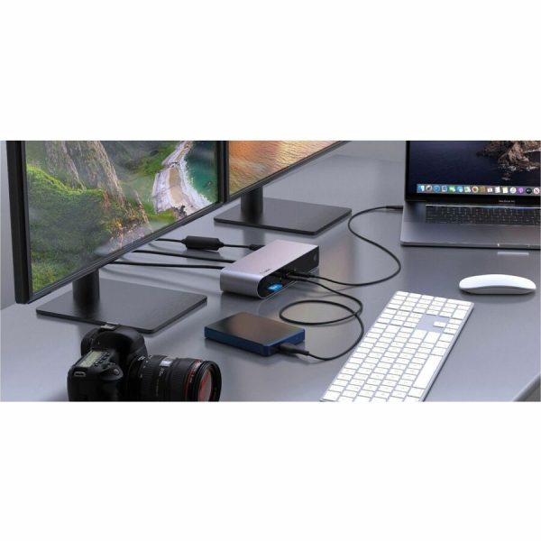 Belkin Thunderbolt 4 Laptop Docking Station - USB C Hub - USB C Docking Station for MacBook & Windows, 90W Power Delivery, Single 8K or Dual 4K Display, w/ Thunderbolt, HDMI, Ethernet, SD and Audio Ports - Image 2
