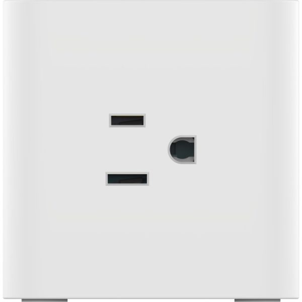 Belkin 3-Outlet Power Cube with 5-Foot Cord and USB-A Ports - Image 3