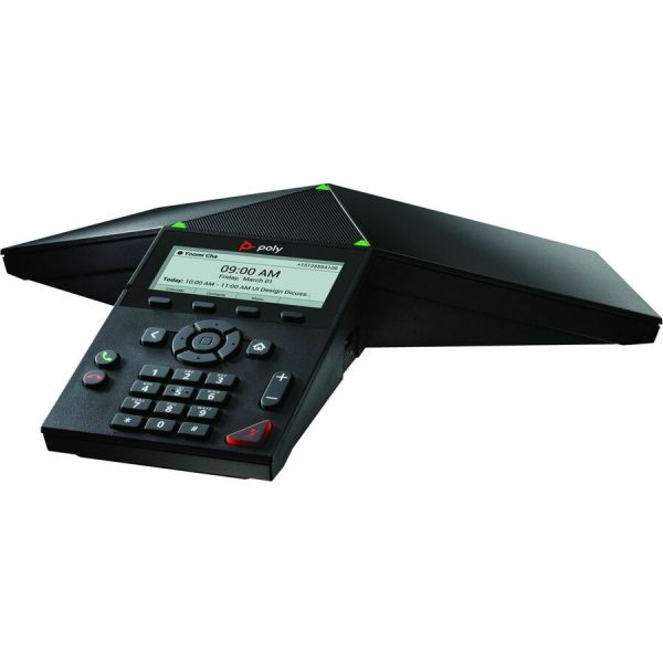 Poly Trio 8300 IP Conference Station - Corded - Wi-Fi, Bluetooth - Black - Image 2