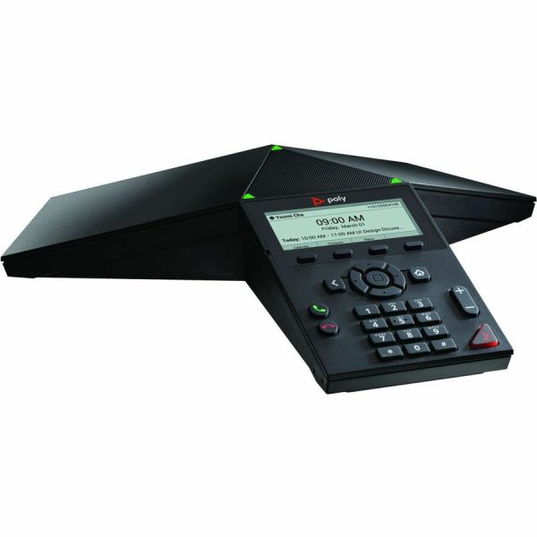 Poly Trio 8300 IP Conference Station - Corded - Wi-Fi, Bluetooth - Black - Image 3