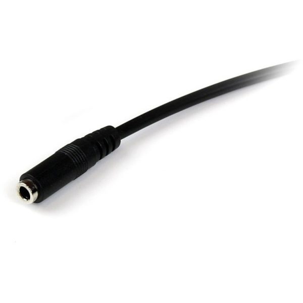 StarTech.com 2m 3.5mm 4 Position TRRS Headset Extension Cable - M/F - Image 3