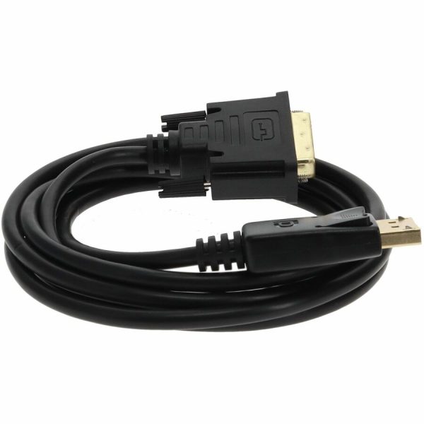 6ft DisplayPort 1.2 Male to DVI-D Dual Link (24+1 pin) Male Black Cable For Resolution Up to 2560x1600 (WQXGA) - Image 6