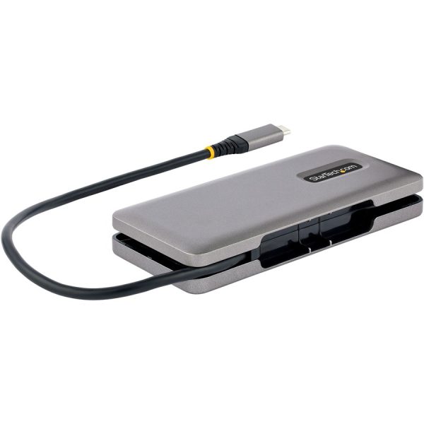 StarTech.com 4-Port USB-C Hub, USB 3.2 Gen 2, 10Gbps, 100W Power Delivery Pass-Through, 12.6in (32cm) Cable, Portable USB Expansion Hub - Image 2