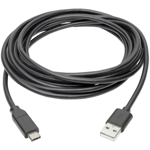 Eaton Tripp Lite Series USB-A to USB-C Cable, USB 2.0, 3A Rating, USB-IF Certified, (M/M), 13 ft. (3.96 m) - Image 2