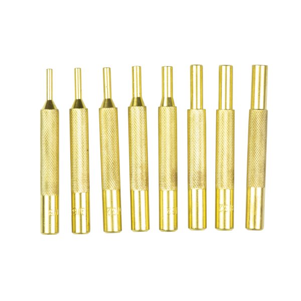 WHEELER BRASS PUNCH SET 8 PIECE - Image 2