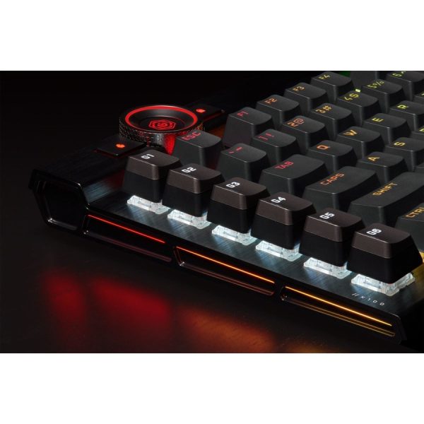 Corsair K100 RGB Mechanical Gaming Keyboard - CHERRY MX Speed - Black - Image 5