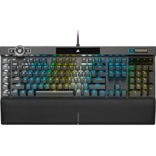 Corsair K100 RGB Mechanical Gaming Keyboard - CHERRY MX Speed - Black - Image 12