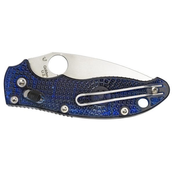 SPYDERCO MANIX2 BLUE FRCP PLAIN - Image 2
