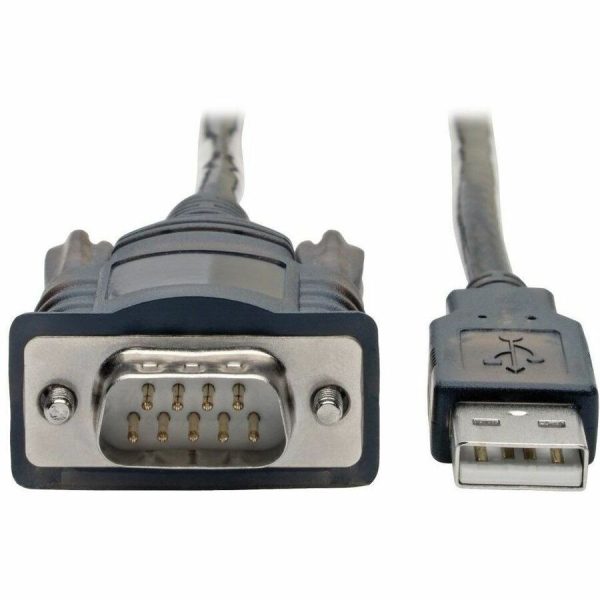 Eaton Tripp Lite Series RS232 to USB Adapter Cable with COM Retention (USB-A to DB9 M/M), FTDI, 5 ft. (1.52 m) - Image 3
