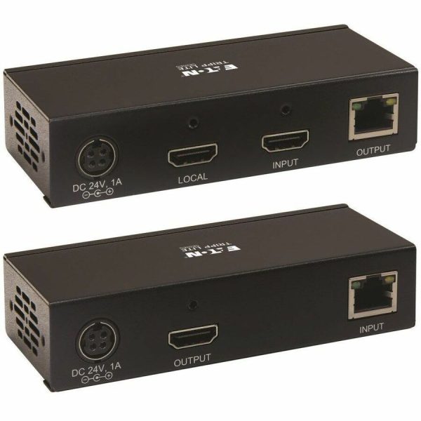 Eaton Tripp Lite Series HDMI over Cat6 Extender Kit, KVM Support, 4K 60Hz, 4:4:4, USB/IR, PoC, HDR, HDCP 2.2, 230 ft., TAA - Image 2