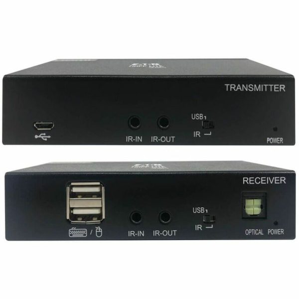 Eaton Tripp Lite Series HDMI over Cat6 Extender Kit, KVM Support, 4K 60Hz, 4:4:4, USB/IR, PoC, HDR, HDCP 2.2, 230 ft., TAA - Image 3