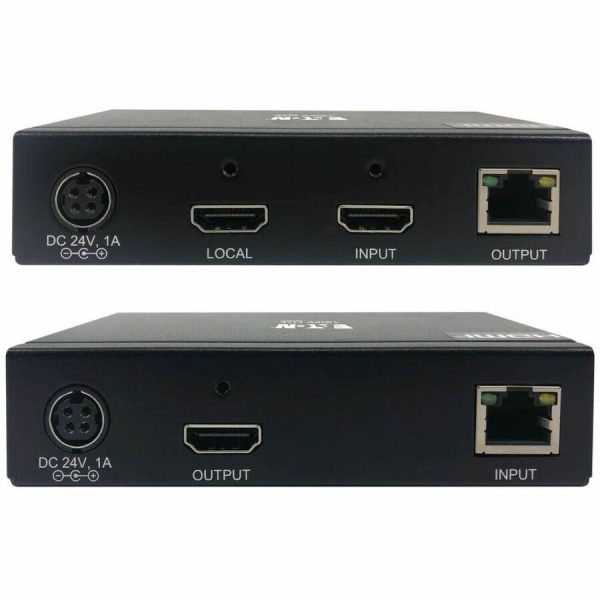 Eaton Tripp Lite Series HDMI over Cat6 Extender Kit, KVM Support, 4K 60Hz, 4:4:4, USB/IR, PoC, HDR, HDCP 2.2, 230 ft., TAA - Image 4