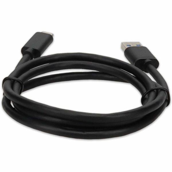 AddOn 5-Pack of 1m USB 3.1 (C) Male to USB 3.0 (A) Male Black Cables - Image 4