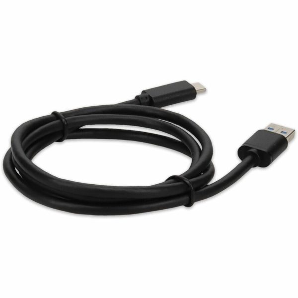 AddOn 5-Pack of 1m USB 3.1 (C) Male to USB 3.0 (A) Male Black Cables - Image 5