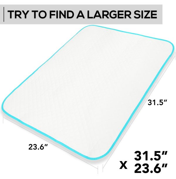 Portable Changing Pad for Home & Travel – Waterproof Reusable Extra Large Size 31.5 x23.6'' Baby Changing Mat with Reinforced Double Seams   Change Diaper On The Go   Unisex Boys&Girls - Image 6