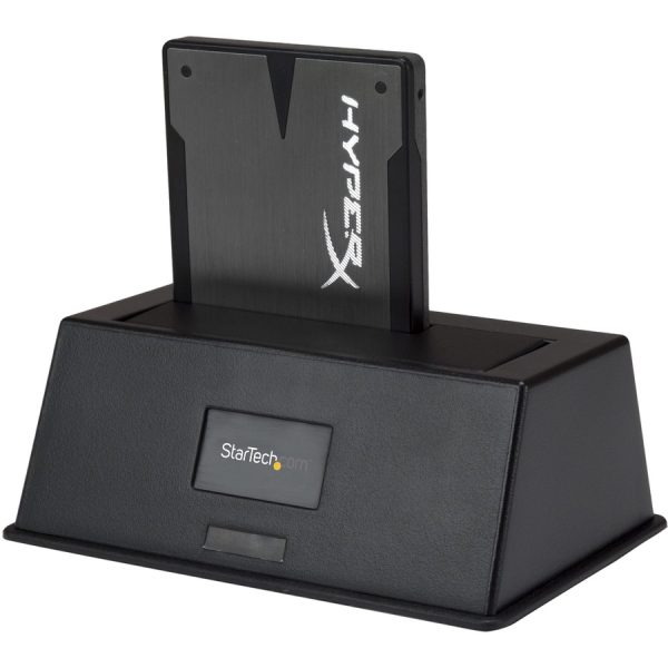 StarTech.com Single Bay USB 3.0 to SATA Hard Drive Docking Station, USB 3.0 (5 Gbps) Hard Drive Dock, External 2.5/3.5" SATA HDD/SSD Dock - Image 4