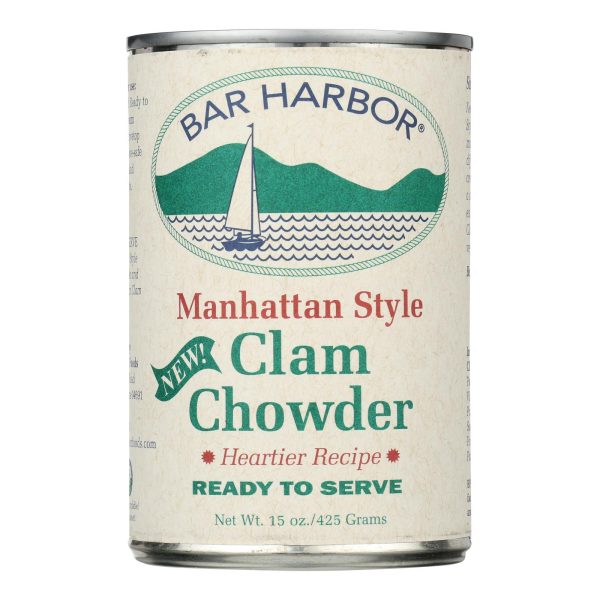 Bar Harbor - Manhattan Clam Chowder Soup - Case of 6 - 15 oz. - Image 3
