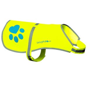 Dog Reflective Vest Sizes to Fit Dogs 14 lbs to 130 lbs    Hi Vis Safety Vest Keeps Dogs Visible On and Off Leash in Both Urban and Rural Environments X Large Neon Yellow