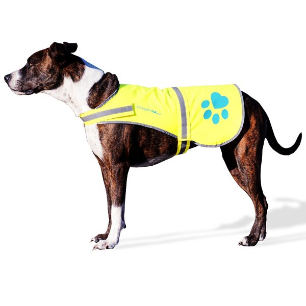 Dog Reflective Vest Sizes to Fit Dogs 14 lbs to 130 lbs    Hi Vis Safety Vest Keeps Dogs Visible On and Off Leash in Both Urban and Rural Environments X Large Neon Yellow - Image 6