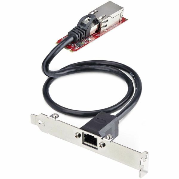 StarTech.com 1-Port 2.5GbE M.2 2280 Network Card, NBASE-T PCIe Ethernet Card, Intel I225-V, Multi-Gigabit Desktop NIC/LAN Card, TAA - Image 2