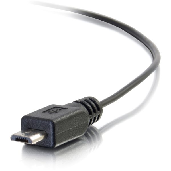 C2G 18 inch USB Charging Cable - USB A to USB Micro B - Phone Charging Cable - Image 2