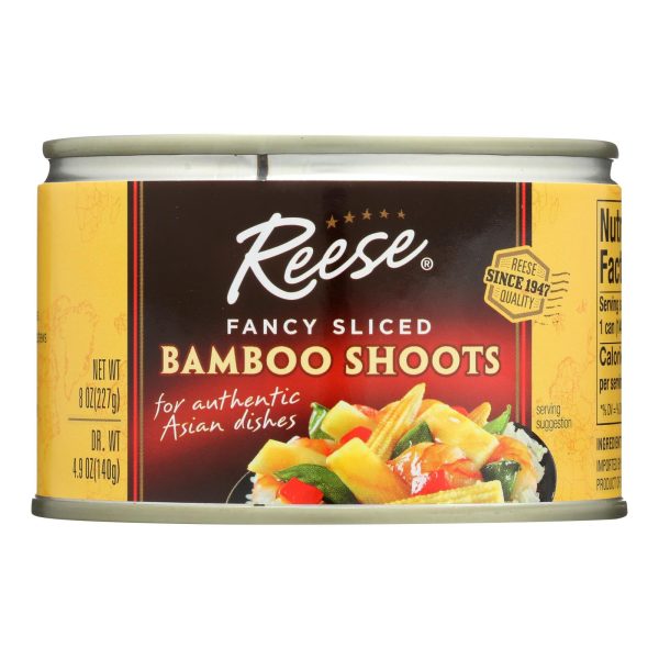 Reese Bamboo Shoots - Sliced - Case of 24 - 8 oz - Image 2