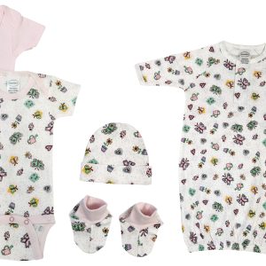 Newborn Baby Girl 5 Pc  Sets Nc_0598