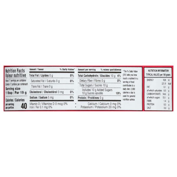 Tuscanini - Preserves Raspberry - Case of 12-11.64 OZ - Image 3