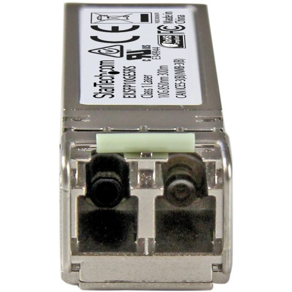 StarTech.com Juniper EX-SFP-10GE-SR Compatible SFP+ Module - 10GBASE-SR - 10GE SFP+ 10GbE Multimode Fiber MMF Optic Transceiver - 300m DDM - Image 2