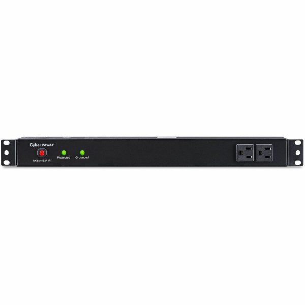CyberPower RKBS15S2F8R Rackbar 10 - Outlet Surge Protector with 3600 J Surge Suppression