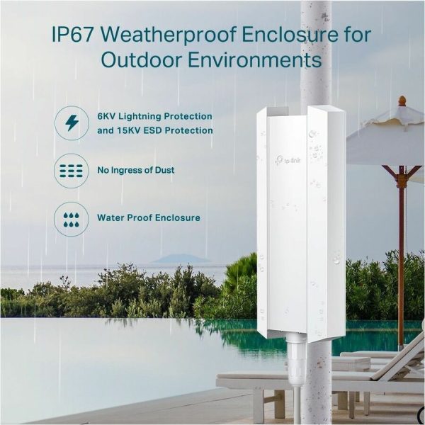 TP-Link EAP650-Outdoor - AX3000 Indoor/Outdoor Dual-Band Wi-Fi 6 Access Point - Image 8