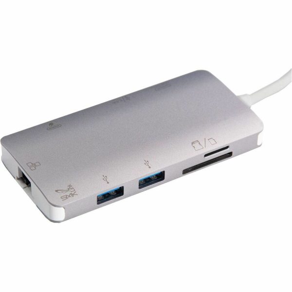 SMK-Link VP6920-2 USB-C Multi-Port Mini Docking Station w/ 4k HDMI, GigE, USB-A, 100W PD, 12 Inch Data Cable SD/microSD - Image 2