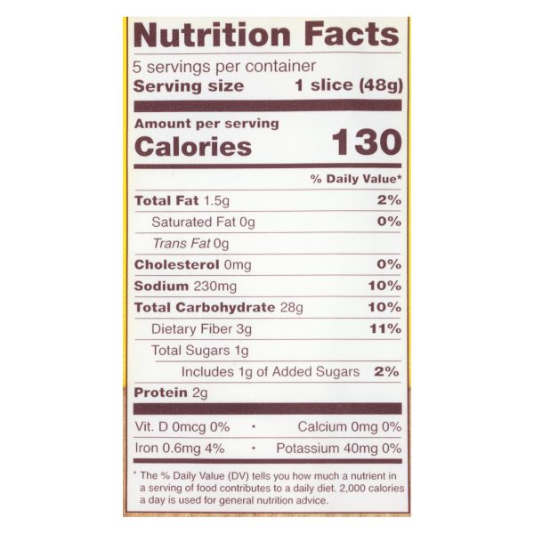 Schar Bread - Deli Style - Case of 5 - 8.5 oz - Image 3